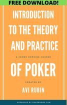 (FREE) Introduction to the Theory and Practice of Poker