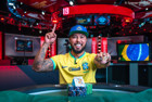 Brazil Out in Force for Reis' First Bracelet in $1,500 6-Handed No-Limit Hold'em