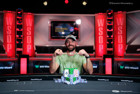 Benjamin Ector Busts Seven Straight to Win Event #28: $1,500 No-Limit Hold'em Freezeout ($406,403)