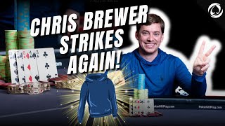 Chris Brewer WINS SECOND WSOP BRACELET (Player of the Year?)| WSOP 2023